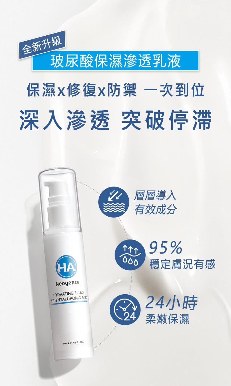 保湿x修复x防御一次到位
