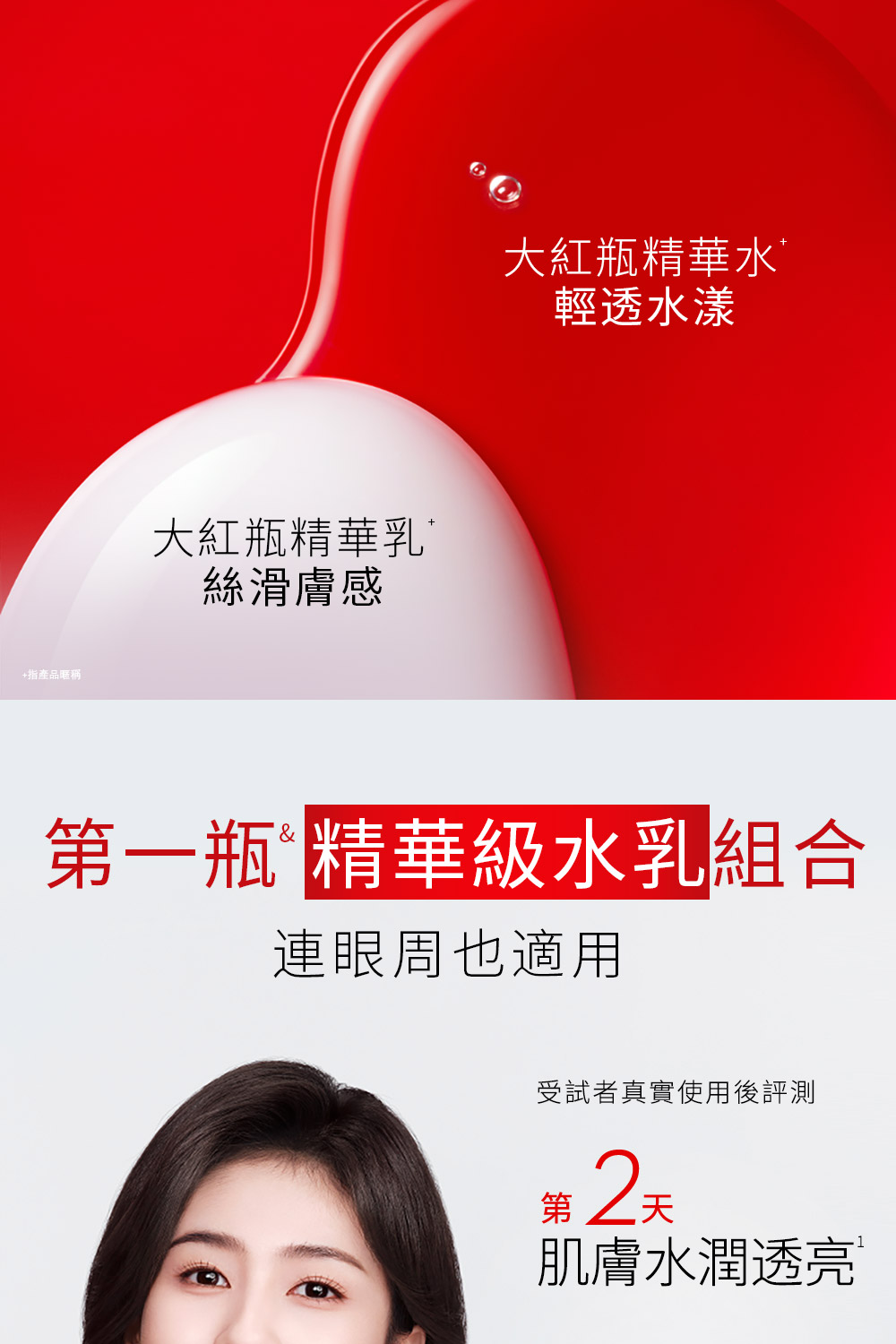 第一瓶精华级水乳组合