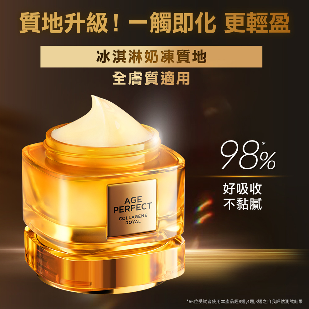 66位受试者使用本产品经8周,4周,3周之自我评估测试结果
