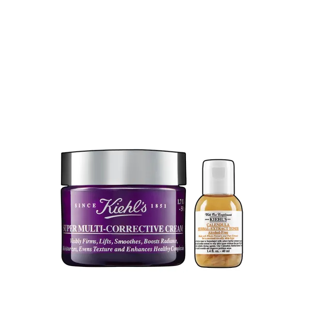 官方直营 超进化全能修护超级乳霜50ml组(Kiehl’s/维他命A奶霜)
